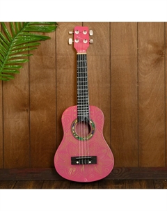 Сувенирный музыкальный инструмент гитара-укулеле Nobrand