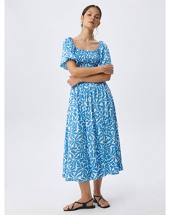 Платье миди с цветочным принтом Sela