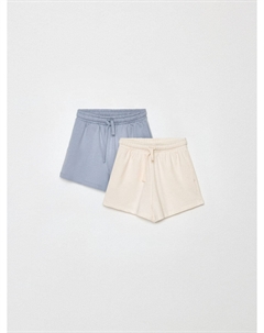 Трикотажные базовые шорты для девочек, 2 шт. Sela