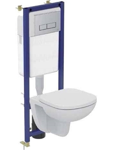 Комплект 3в1 унитаз, инсталляция, кнопка Iskar W990101 Ideal standard