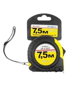 Рулетка T2 Hobbi, 7,5мх25мм Remocolor