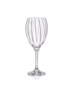 Набор бокалов для вина Магнолия, 6 шт, 350 мл, оптика стекло Crystalex