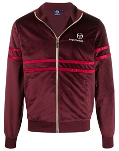 Sergio tacchini бархатная спортивная куртка xl красный Sergio tacchini