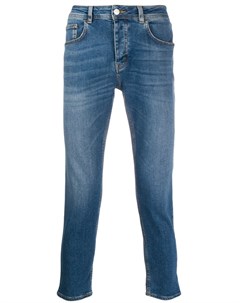Haikure укороченные джинсы кроя слим 33 синий Haikure