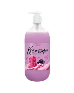 Мыло жидкое Kremona Ягодный смузи, 1 л Grass