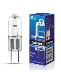 Лампа галогенная CAMELION JC, G4, капсульная, 35 Вт, 12В Litarc lig