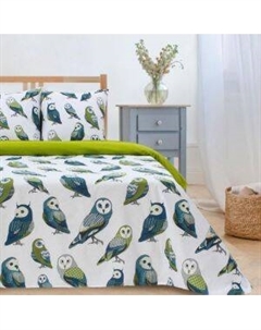 Комплект постельного белья Этель Совушки, Евро, нав. 70х70 см, поплин Ип симано1