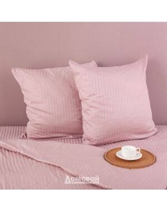 Пододеяльник Домовой Страйп-сатин, Евро, 200х215 см Нтк ооо