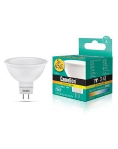 Лампа светодиодная Camelion LED5-MR16/830/GU5.3 Litarc lig