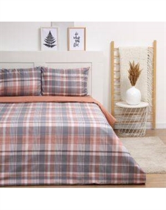 Комплект постельного белья LoveLife Клетка, 1.5-сп, нав. 50х70 см, сатин Ип симано1