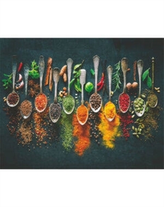 Картина на стекле POSTERMARKET Специи, 40х50 см Тд постерм