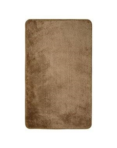 Коврик для ванной Д, 50х80 см, коричневый Нет марки