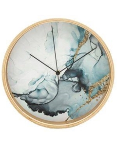 Часы настенные Акварель, 26x4,9x26 см, дерево Zhejiang p