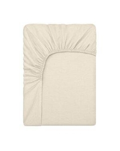 Простыня на резинке Браво, 90х200 см, поплин, хлопок 110 гр/м2, бежевый Ардасов а.