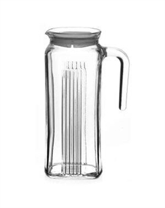 Кувшин с белой крышкой Frigo-, 1 л, стекло F&d