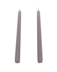 Набор античных свечей, 25 см, 2 шт, графит Антей кэнд