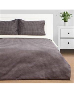 Комплект постельного белья Этель Graphite cage, Евро, нав. 50х70 см, мако-сатин Ип симано1