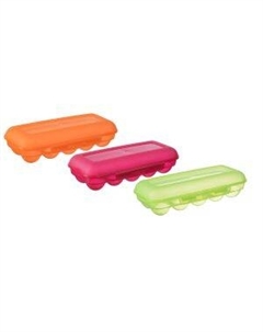 Контейнер для яиц на 10 шт, пластик, в ассортименте М-пластика