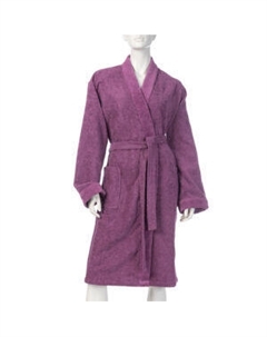 Халат махровый женский Grape, 50 размер, хлопок Донецкая м