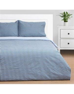 Комплект постельного белья Этель Blue cage, 2-сп, нав. 50х70 см, мако-сатин Ип симано1
