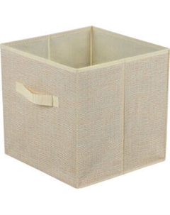 Корзина для белья, 30х30х30 см, складной, текстиль Leonord