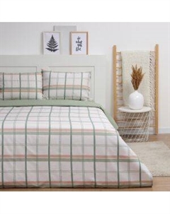 Комплект постельного белья LoveLife Cell, 2-сп, нав. 50х70 см, сатин Ип симано1