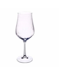 Набор бокалов д/вина Тулипа Оптика 350мл 2 шт стекло Crystalex