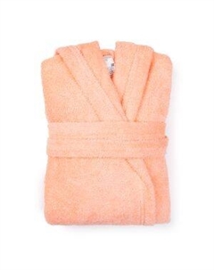 Халат махровый детский Adagio, р. 36, персиковый, хлопок Донецкая м