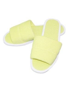 Тапочки для сауны СТМ махровые, размер: 40-41, светло-желтый Домовой