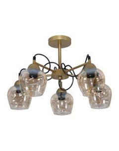 Люстра Мирра, Е27, 60 Вт, золото Элетех