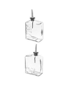 Набор емкостей для хранения масла и уксуса Glaskraft, 2 шт, 450 мл, стекло Креэйтив х