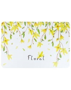 Салфетка сервировочная Floristry Форзиция, 43х28 см, ПВХ Royaumann