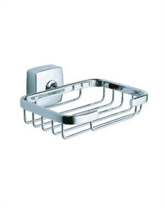 Мыльница решетка Kvadro, хром Fixsen