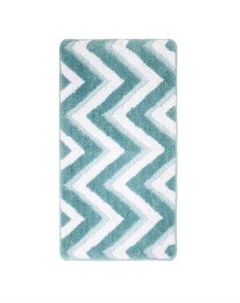 Коврик для ванной комнаты River, 50х80 см, голубой Fixsen