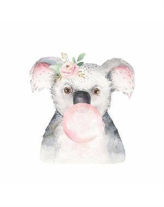 Картина на холсте Коала, 40х40 см Тд постерм