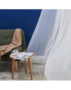 Гардина Legrand Корсика, 500х260 см, белый, п/э, на шторной ленте, с утяжелителем Ле-гранд