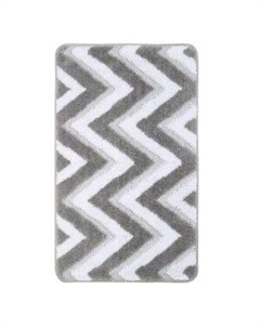 Коврик для ванной комнаты River, 50х80 см, серый Fixsen