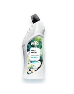 Средство чистящее Effe WC, 900 мл, гель для унитазов и сантехники Вайт групп