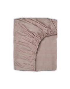 Простыня на резинке Picassa Home Collection, 180х200 см, страйп-cатин, 125г/м2, лиловый Нтк ооо