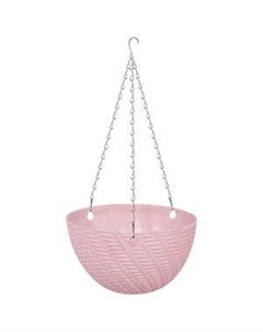 Кашпо подвесное с дренажной сеткой, 15 см, в ассортименте Мультидом