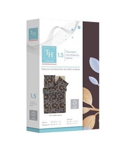 Комплект постельного белья Теодора Милис, 1.5-сп, нав. 70х70 см, ранфорс Ардасов а.