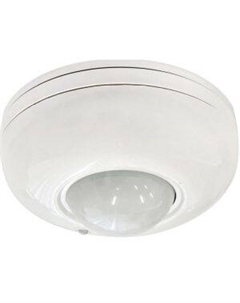 Датчик движения потолочный, 1200Вт, 360°, 6м, IP20, белый Feron