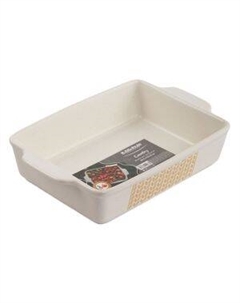 Форма для запекания Bake Country, 28.5х19х6 см, прямоугольная, каменная керамика Attribute