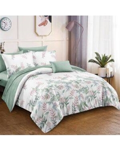 Комплект постельного белья Теодора Жанетта, Евро, нав. 70х70 см, поплин Ардасов а.