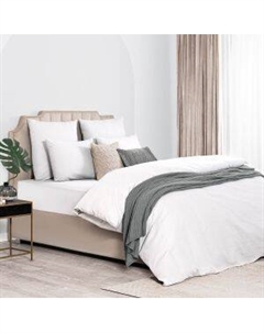 Пододеяльник Dome Лорено, 2-сп, 175х205 см, сатин, белый Ооо тд мер