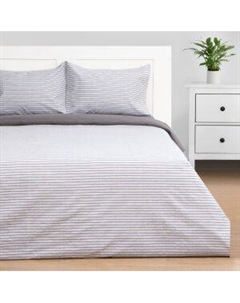 Комплект постельного белья Этель Stripes, 2-сп, нав. 50х70 см, новосатин Ип симано1