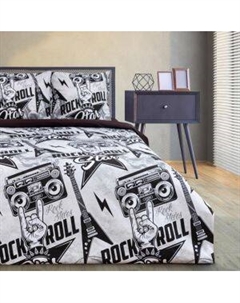 Комплект постельного белья Этель Rock star, Евро, нав. 70х70 см, бязь Ип симано1