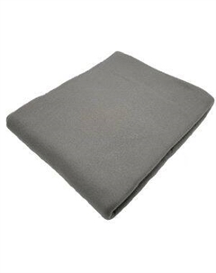 Плед Casa Conforte Bolero, 130x160 см, флис, полиэстер, светло-серый Тайпит тд