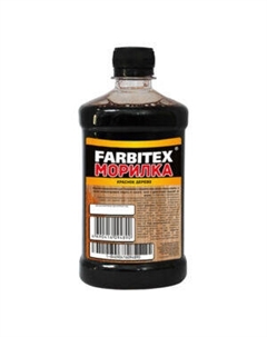 Морилка деревозащитная водная, красное дерево, 0.5 л Farbitex