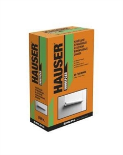 Клей для бумажных обоев, 250 г Hauser